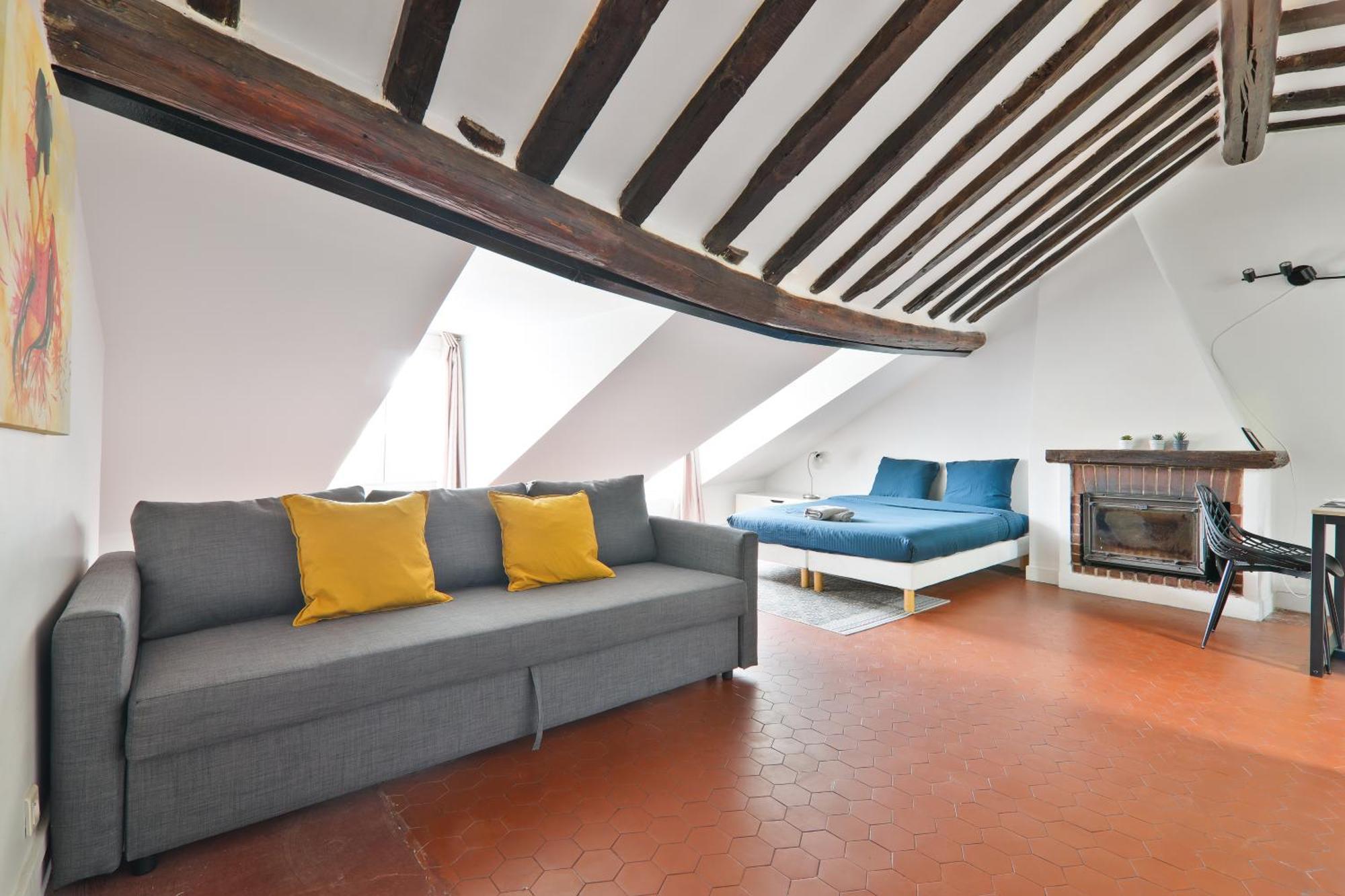 Studio Appartement Quartier Saint-Michel Notre-Dame 2 Free Netflix パリ エクステリア 写真